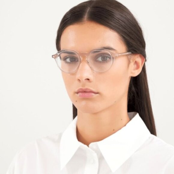 Chloe CH0012O 008 Round Eyeglasses 50mm - Dark Havana/Brown - Picture 3 of 11